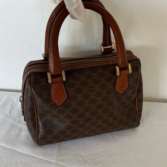 Authentic Celine Mini Handbag with Leather Trim - Picture 2 of 16